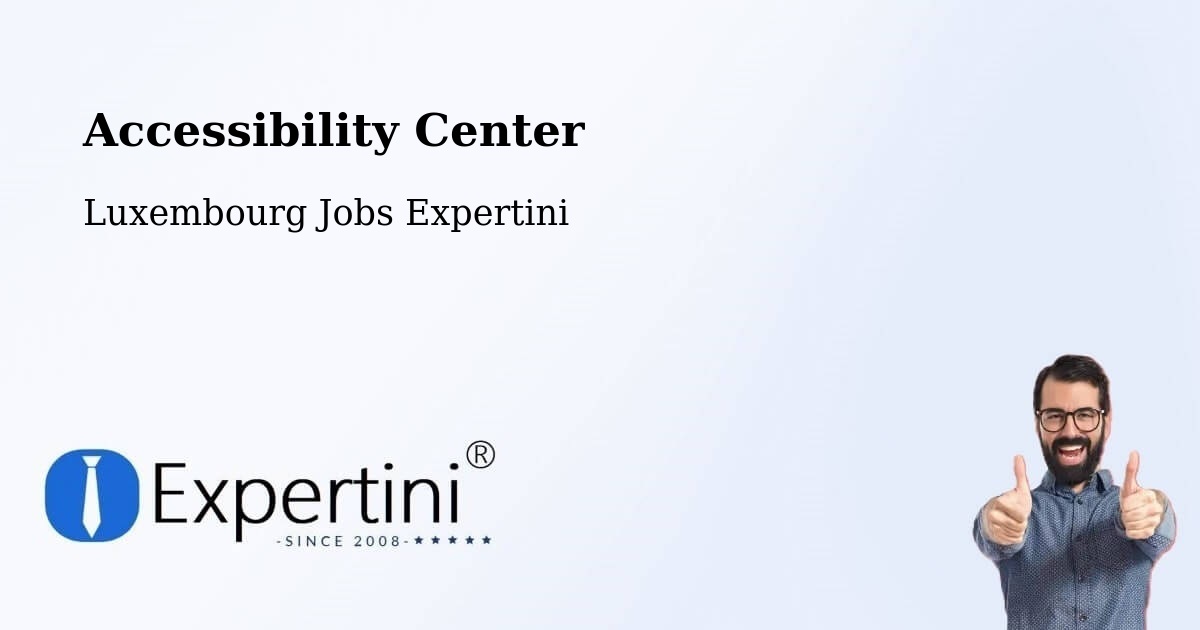 Accessibility Statement – Useldange - Luxembourg Jobs Expertini